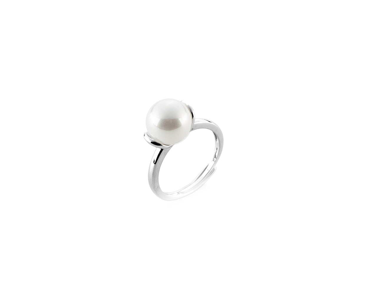 Anello Donna 4US Cesare Paciotti Argento con perle 4UAN6115W